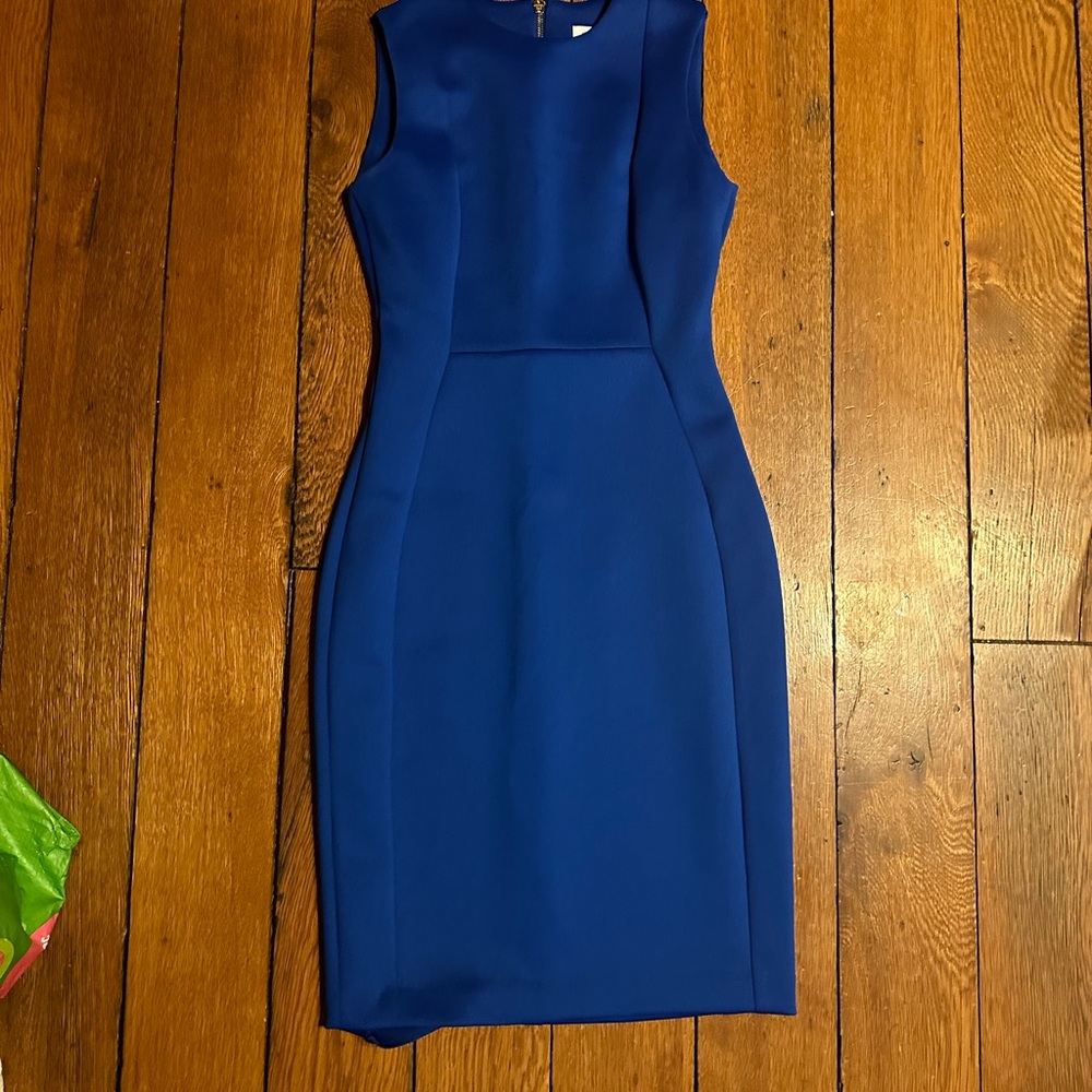 Calvin Klein Royal Blue Mini Dress